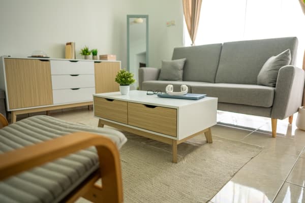 iStock Credit: simon2579 A modern living room